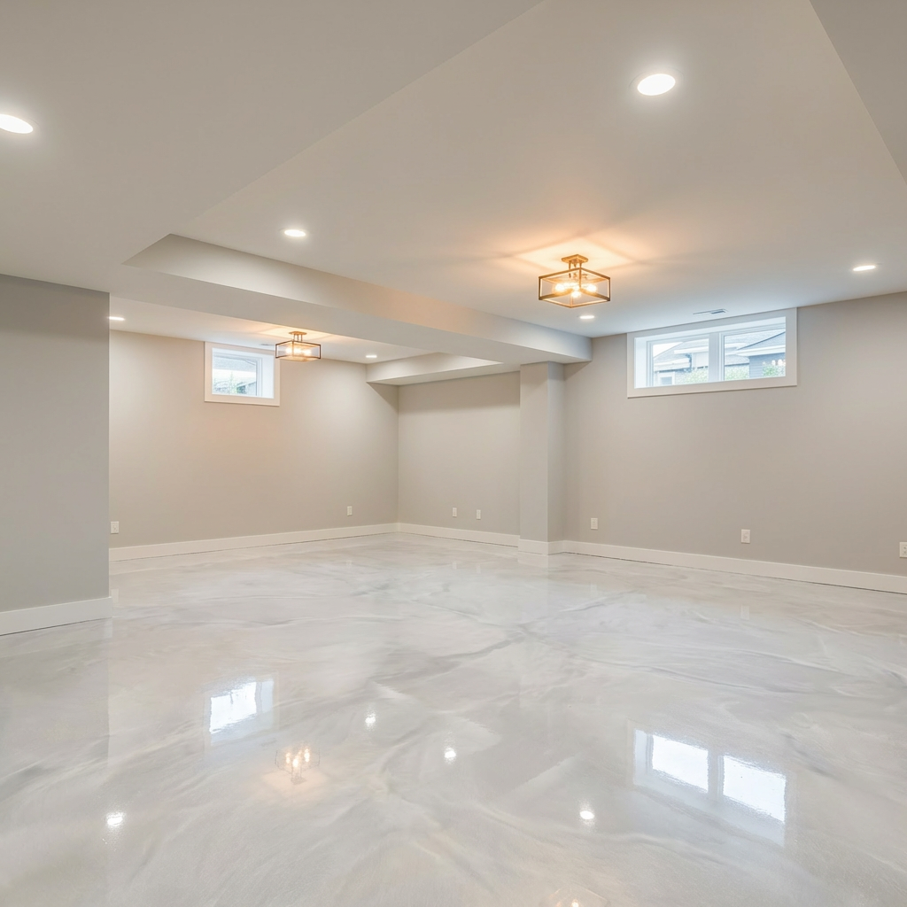 Basement Floor Ideas That Turn Cold Concrete into Living Space