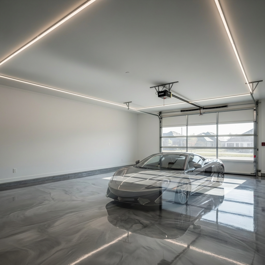 Metallic Epoxy Garage Floors for People Who Care About Their Garage